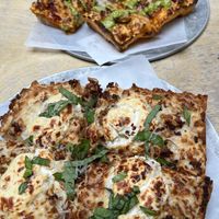 The best vegan pizza I’ve ever had!  at Boxcar Pizza in Portland