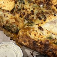 Bacon Jalapeño Cheesy Bread  at Boxcar Pizza in Portland