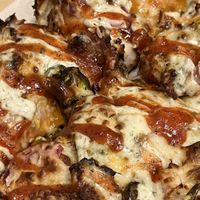 Bacon Damn Sure Pizza  at Boxcar Pizza in Portland