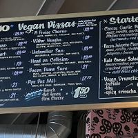 Sep 2025 menu  at Boxcar Pizza in Portland