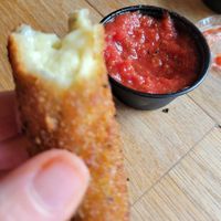 Mozzarella sticks at Boxcar Pizza in Portland