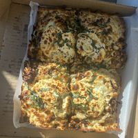 Bianca pizza  at Boxcar Pizza in Portland