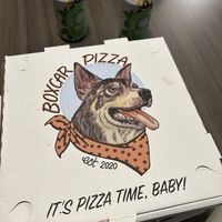   at Boxcar Pizza in Portland