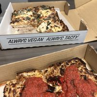 Always vegan! ❣️  at Boxcar Pizza in Portland