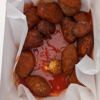 Buffalo wings at Boxcar Pizza in Portland