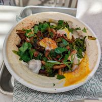 Mushroom Shawarma. at TLV in Austin