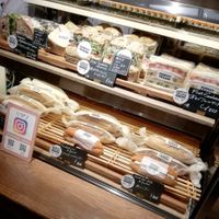 Varietiy of sandwiches at Morethan Bakery in Tokyo