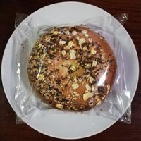 Garlic Bagel at Morethan Bakery in Tokyo