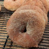 My favourite thing here. Simple cinnamon donut done perfectly at Morethan Bakery in Tokyo