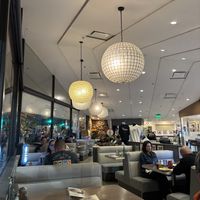 inside   at Mel's Drive-in in Santa Monica