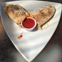 Calzone Carne at Al Forno Ferruzza Pizza in Rhododendron