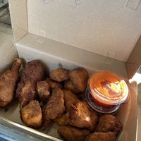 Chicken bucket  at Chickenish - Hackney Wick in East London