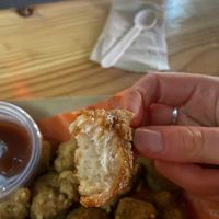 large chicken box  at Chickenish - Hackney Wick in East London