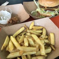 Half eaten before afterthoughts of a photo at Chickenish - Walthamstow in East London