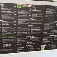 Menu at Good Life Organic Kitchen in Lancaster