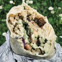 Sisig Burrito with Pork Sisig  at Señor Sisig in San Francisco