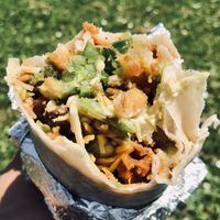  California Sisig Burrito with Longanisa Soyrizo at Señor Sisig in San Francisco