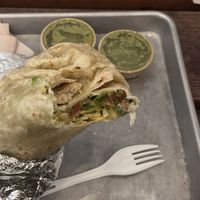 Great vegan chicken  at Señor Sisig in San Francisco