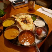 Vegan Build Your Own Thali at Masala in Ashland