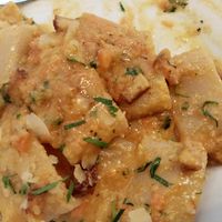 Carbonara di zucca e porcini at Status Quo in Rome