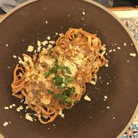 Tagliatelle nocciole e porcini  at Status Quo in Rome