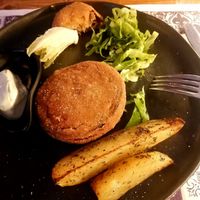 Cordon bleu di melanzane at Status Quo in Rome