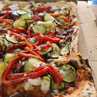 Pizza from 3Grains.  at Ship4Good in Newcastle