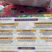 Menu  at Flying Biscuit Cafe in Birmingham