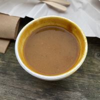 Curry sauce #Veganuary at Lewis's Fish & Grill in Maidstone