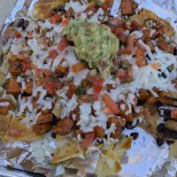 Vegan nachos at El Patron in Palm Springs