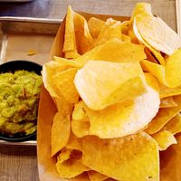 Chips and guac at Luna's Tacos & Tequila in Greeley