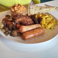 Full vegan breakfast at Plant N Vibe – Street Food by Plant N Plate in Birmingham