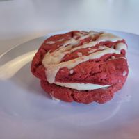 Red velvet cookie sandwich 😋 at Plant N Vibe – Street Food by Plant N Plate in Birmingham