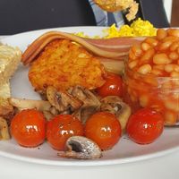 Big breakfast at Plant N Vibe – Street Food by Plant N Plate in Birmingham