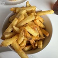 Fires perfectly seasoned  at Plant N Vibe – Street Food by Plant N Plate in Birmingham