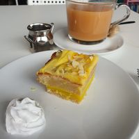 Lemon bakewell 🤤💛 at Plant N Vibe – Street Food by Plant N Plate in Birmingham