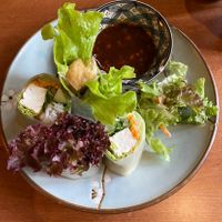 Buddha rolls (Summer rolls with tofu)  at Madame Nguyễn in Wurzburg