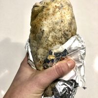 Burrito at Le Mariachi in Montreal