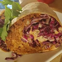 Burito Nouveau mexique at Le Mariachi in Montreal