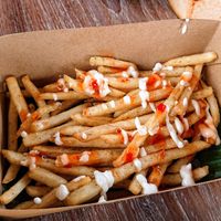 hot chips at Swich Sandwiches in Tibubeneng