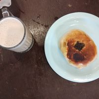 cupuaçu juice + jambu bread at Padaria Verderosa in Belem