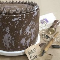 Witch's cake at Bolo de Cristal  in Belem