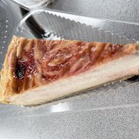 Gluten-free vegan cherry swirl (comes frozen)  at Muddy Paws Cheesecake in St Louis Park