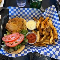 Surfside Crabcake at Boardwalk Vegan in Havertown