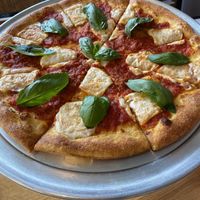 Margarita pizza 😋  at Boardwalk Vegan in Havertown