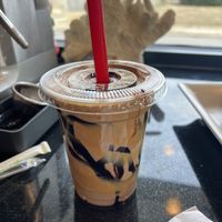 Molly’s Nightmare (chocolate & peanut butter milkshake )  at Boardwalk Vegan in Havertown