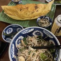 Bo chah and banh xeo  at Thìa Gỗ Restaurant Da Nang in Da Nang