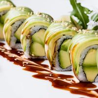 Vegan avocado sushi at Shijō in Wurzburg
