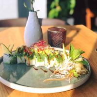 Vegan avocado sushi at Shijō in Wurzburg