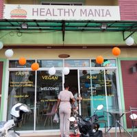 The shop front at Healthy Mania in Phuket